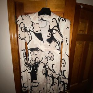 Sisley Made in Italy Long Sleeve flowy dress